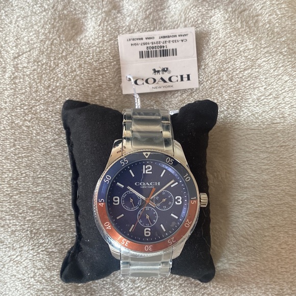 Coach New York Stainless Steel Watch - Picture 2 of 7